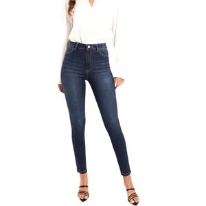 NA-KD High Waist Skinny Jeans Size 6 New